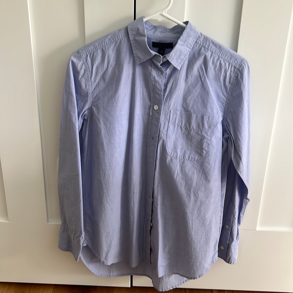 J. Crew Light Blue Button-Down Shirt